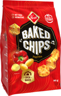 Baked chips paprika 90 g